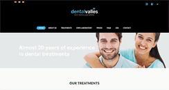 Desktop Screenshot of dentalvalles.com