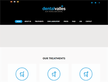 Tablet Screenshot of dentalvalles.com